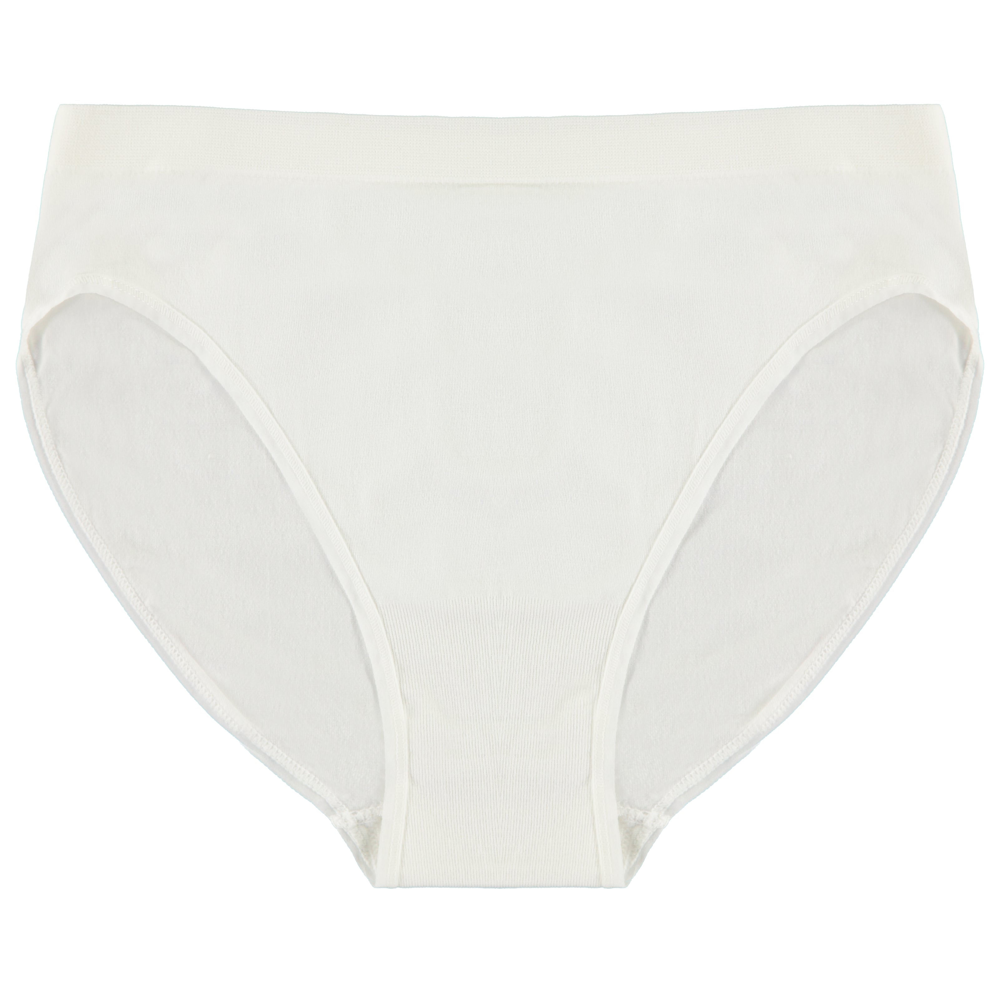 Sous-vêtements Femme Culottes Hautes Jambes en Bambou/Coton Fin de Série