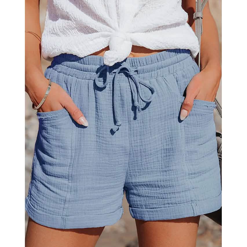 Shorts de sport basiques décontractés pour femme