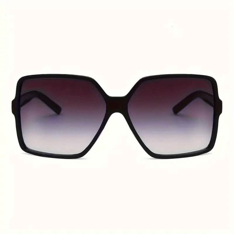 Lunettes surdimensionnées pour femme avec monture en PC noire