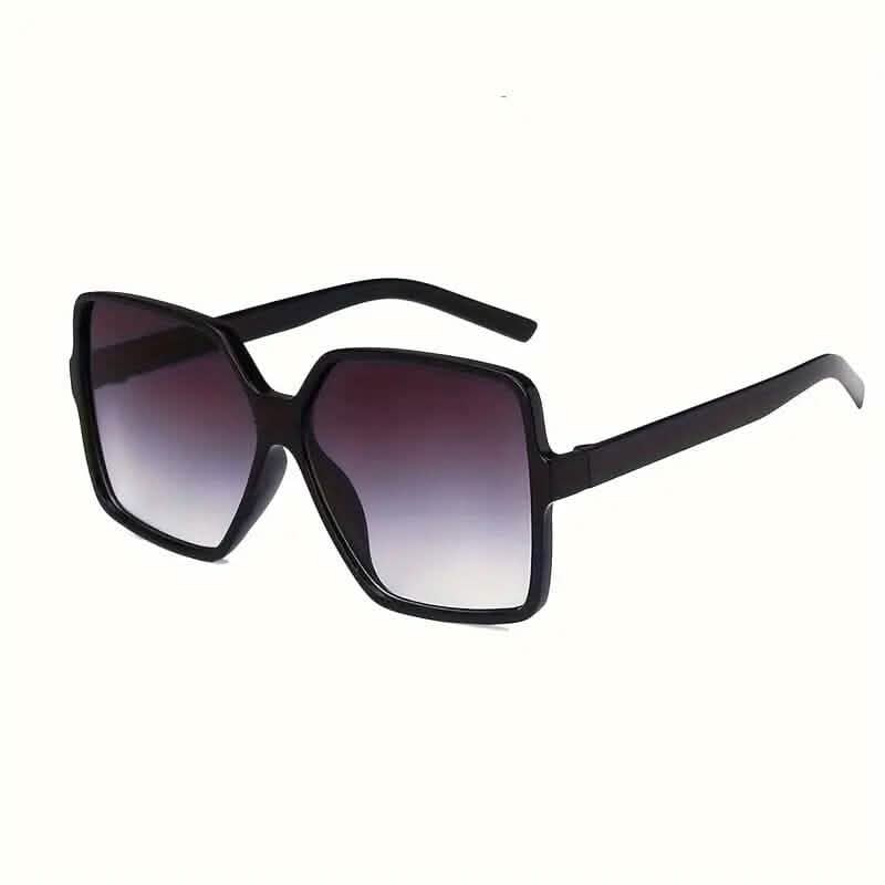 Lunettes surdimensionnées pour femme avec monture en PC noire
