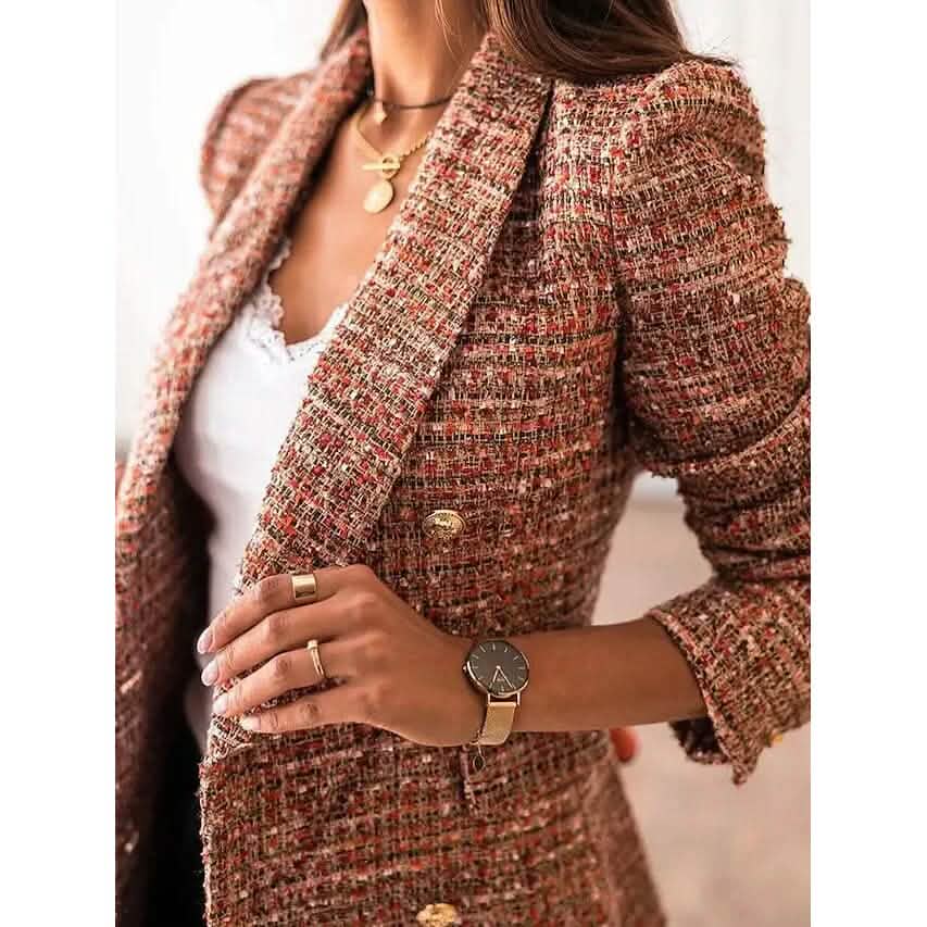 Veste blazer décontractée pour femme