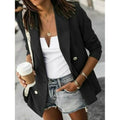 Blazer Femme Uni Style Classique