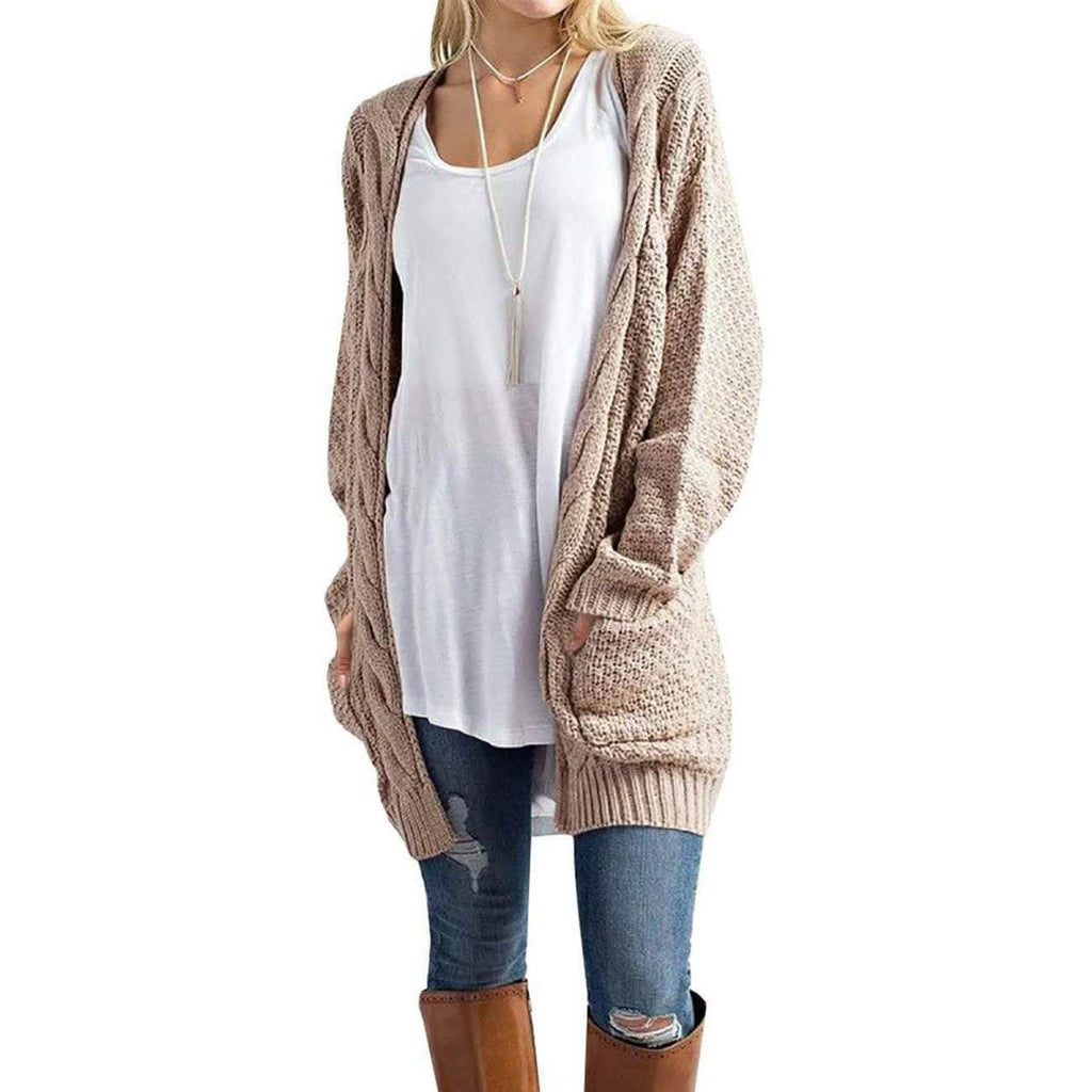 Cardigan Bohème Manches Longues Femme