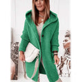 Gilet cardigan tricoté boutonné pour femme