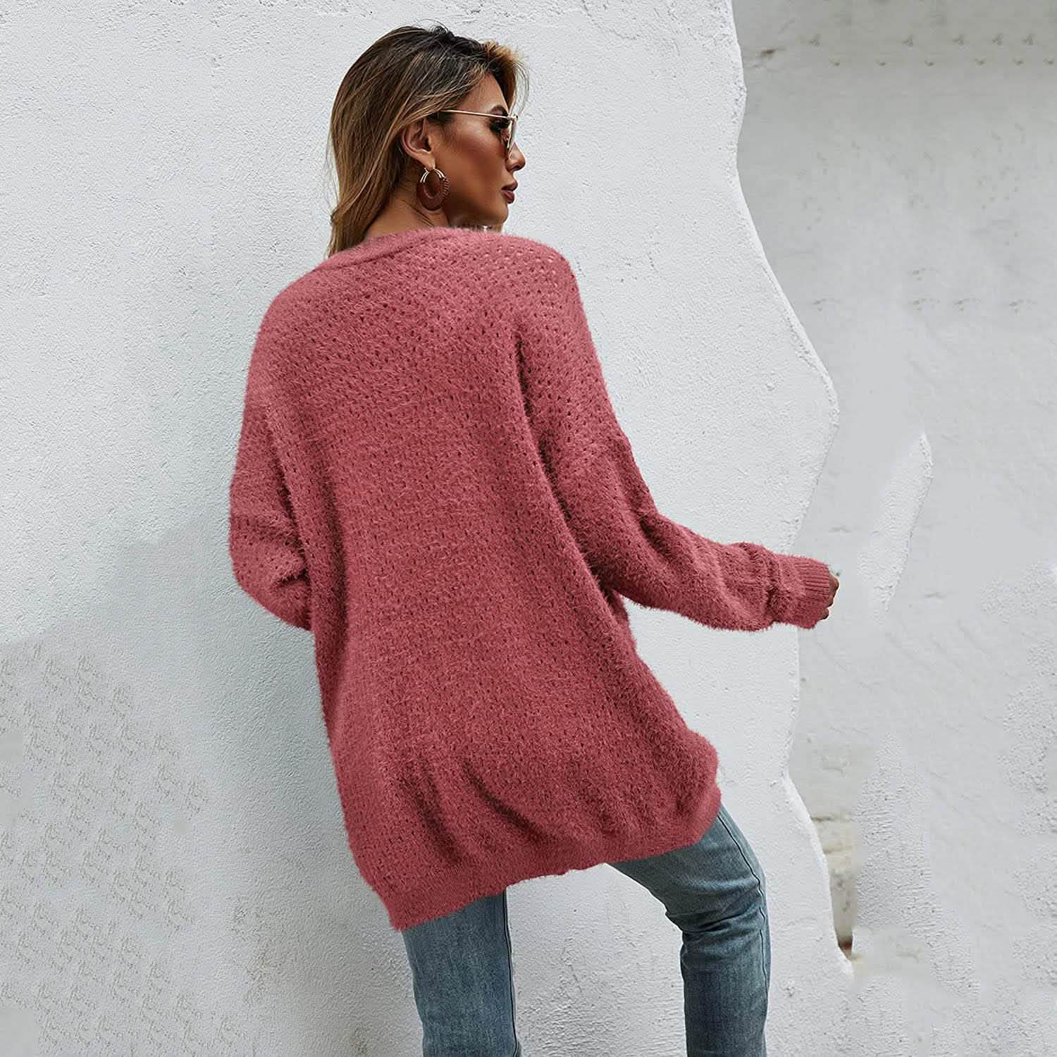 Cardigan en tricot pour femme