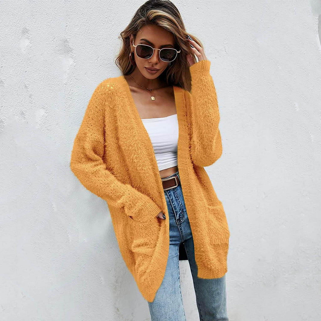 Cardigan en tricot pour femme