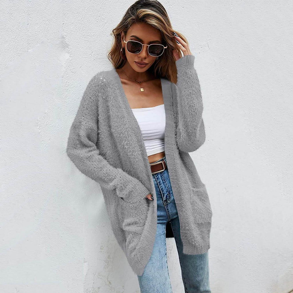 Cardigan en tricot pour femme