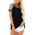 T-shirts décontractés à manches courtes pour femme