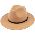 Chapeau Panama Souple Classique à Larges Bords pour Femme