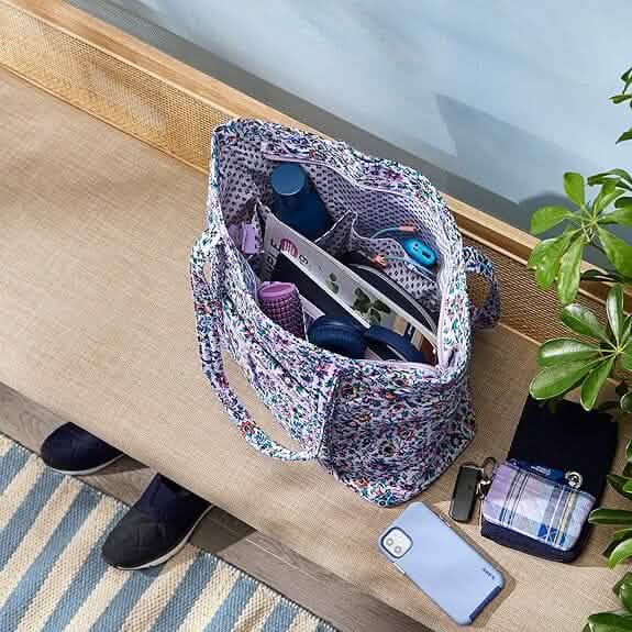 Sac fourre-tout Vera en coton pour femme (reconditionné)