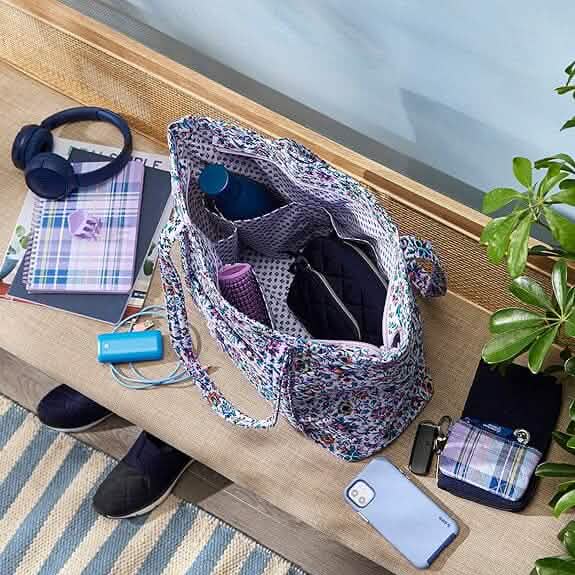 Sac fourre-tout Vera en coton pour femme (reconditionné)