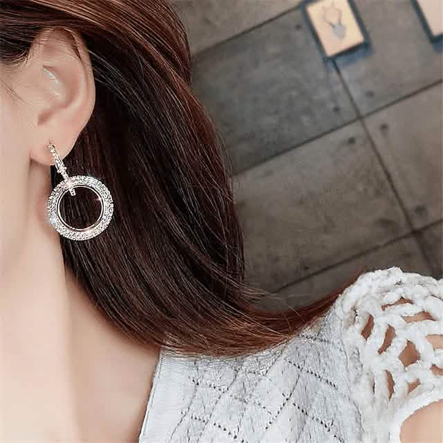 Boucles d'oreilles en cristal pour femmes