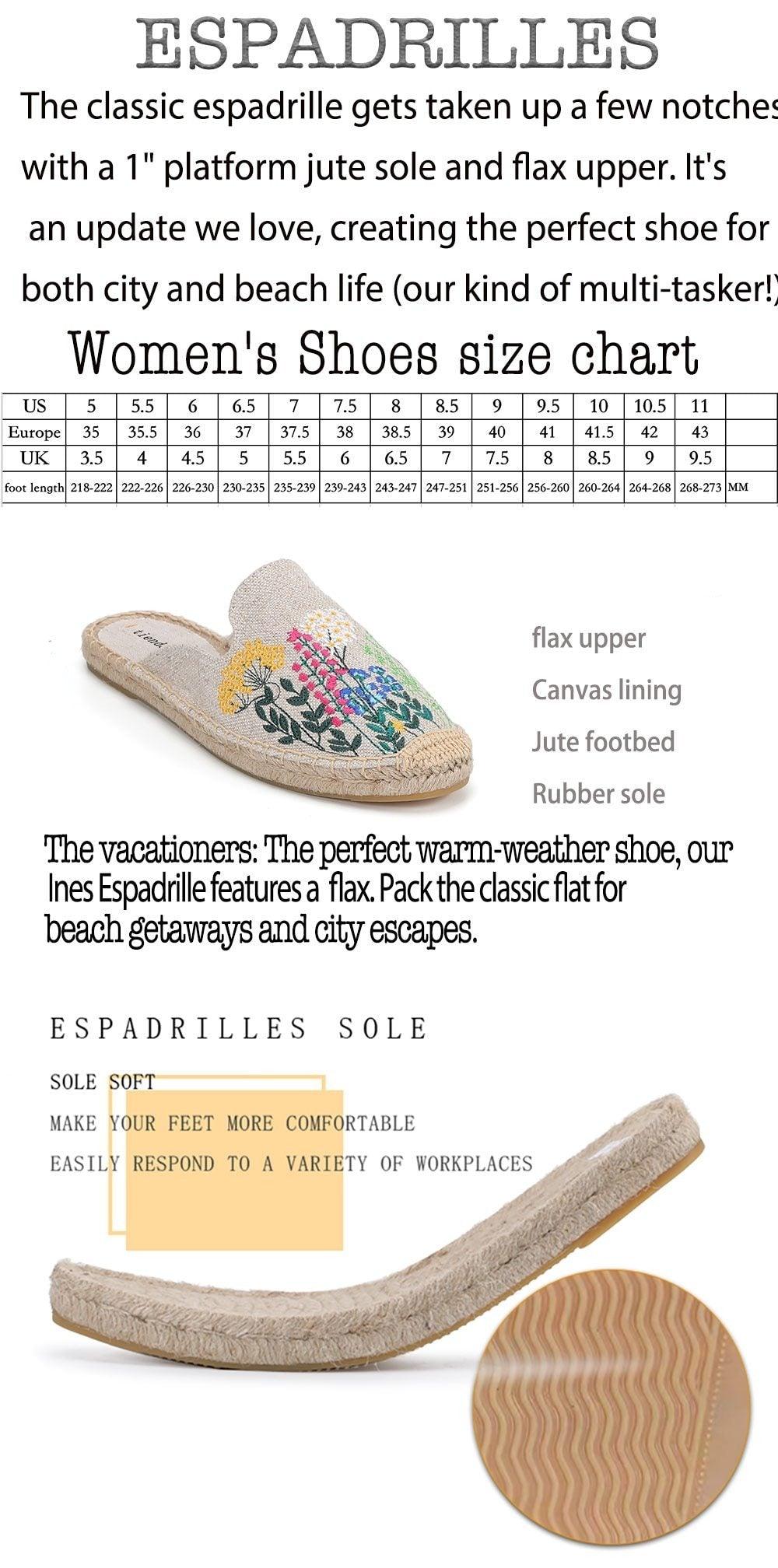 Tongs et chaussons pour femmes en chanvre véritable, caoutchouc d'été, sandales florales, chaussures confortables pour femme, chaussures d'intérieur et d'extérieur, chaussons confortables pour femmes, semelle dure, orthopédiques, en chanvre et lin.