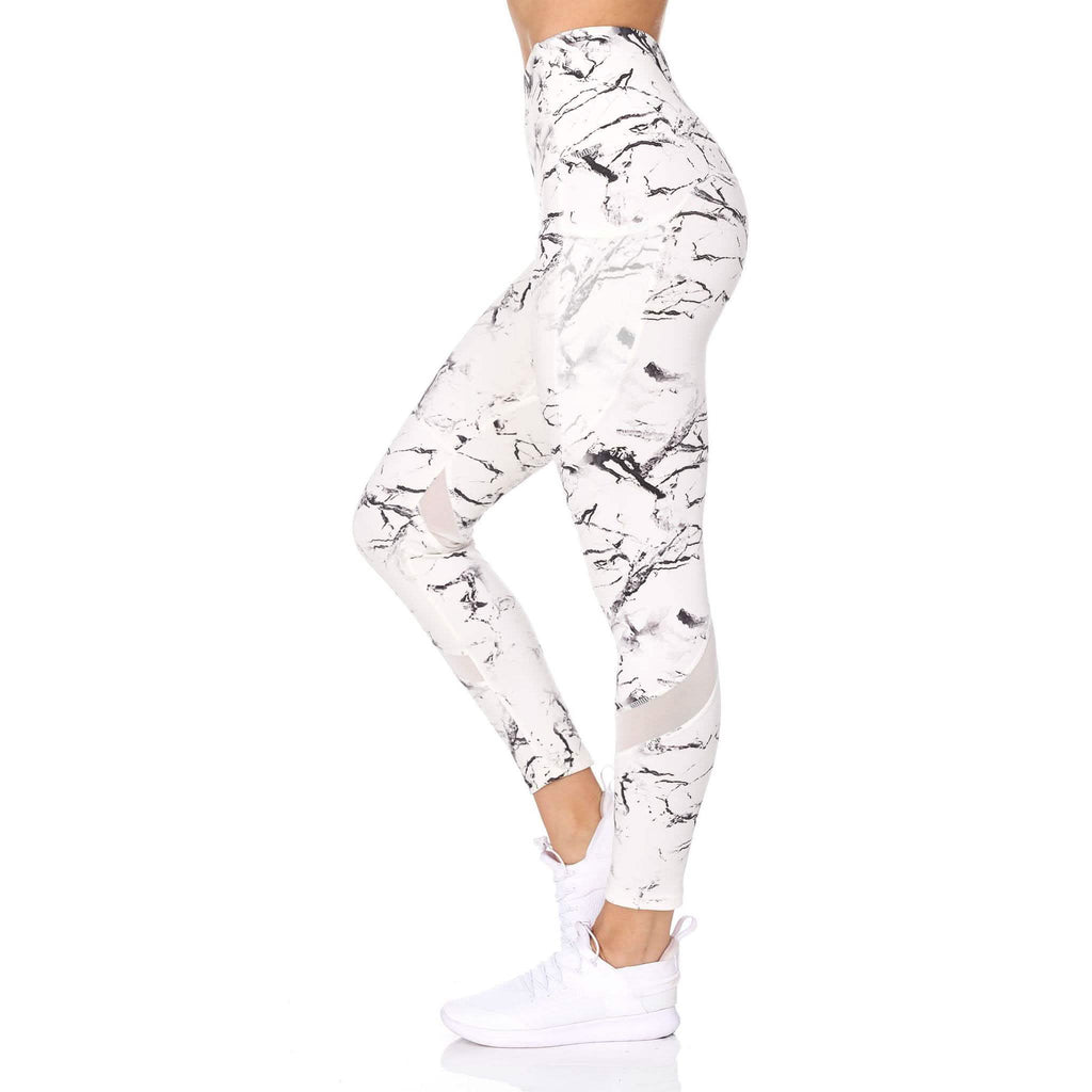 Legging pleine longueur taille haute avec poches pour femme