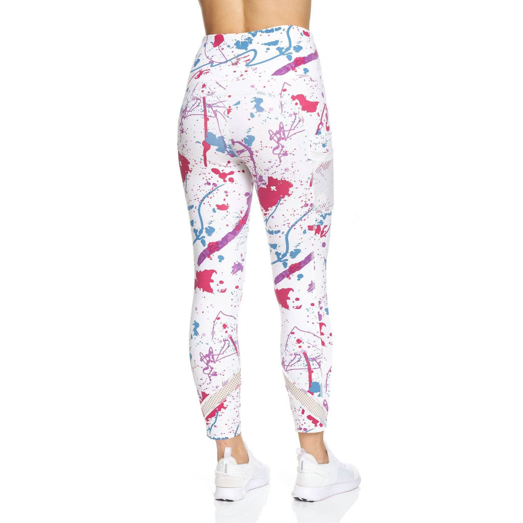 Legging pleine longueur taille haute avec poches pour femme