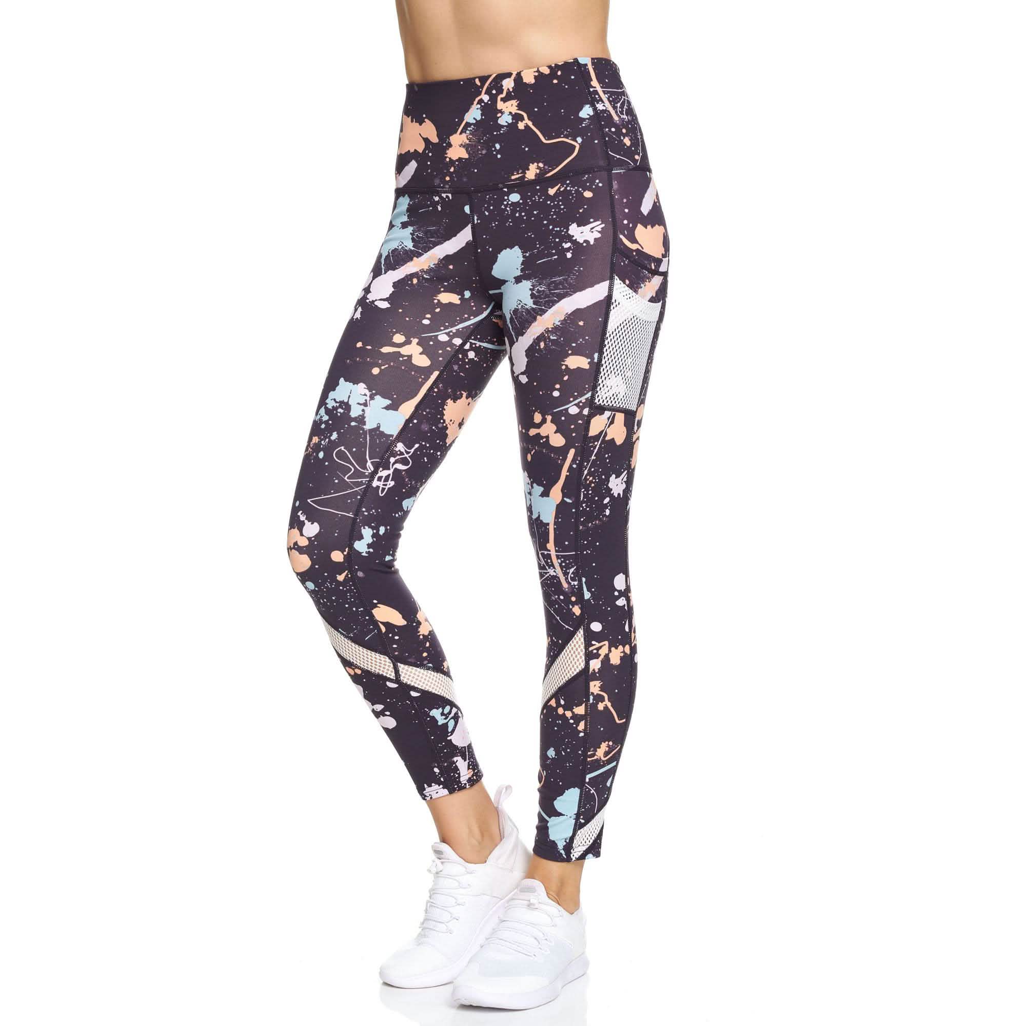 Legging pleine longueur taille haute avec poches pour femme