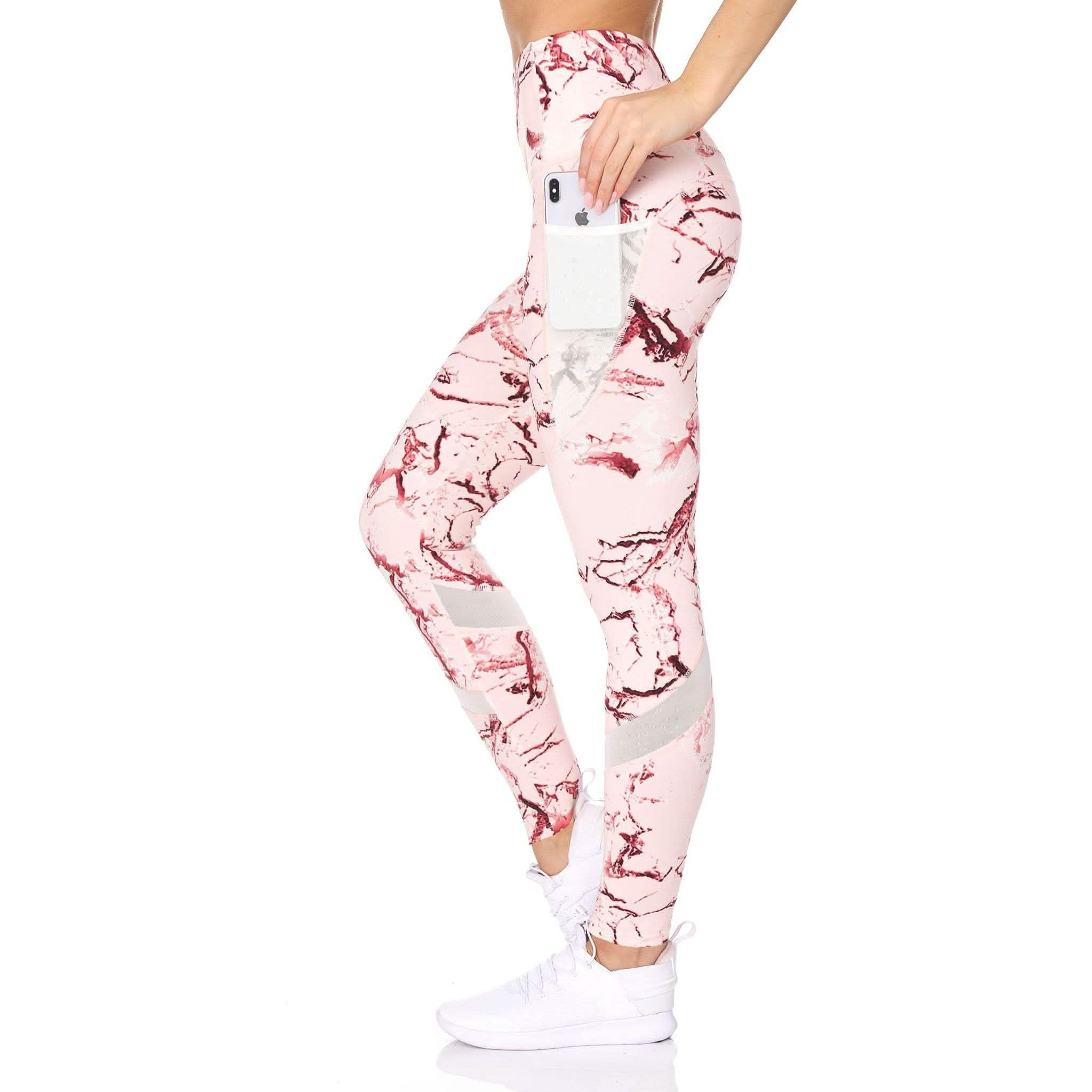 Legging pleine longueur taille haute avec poches pour femme