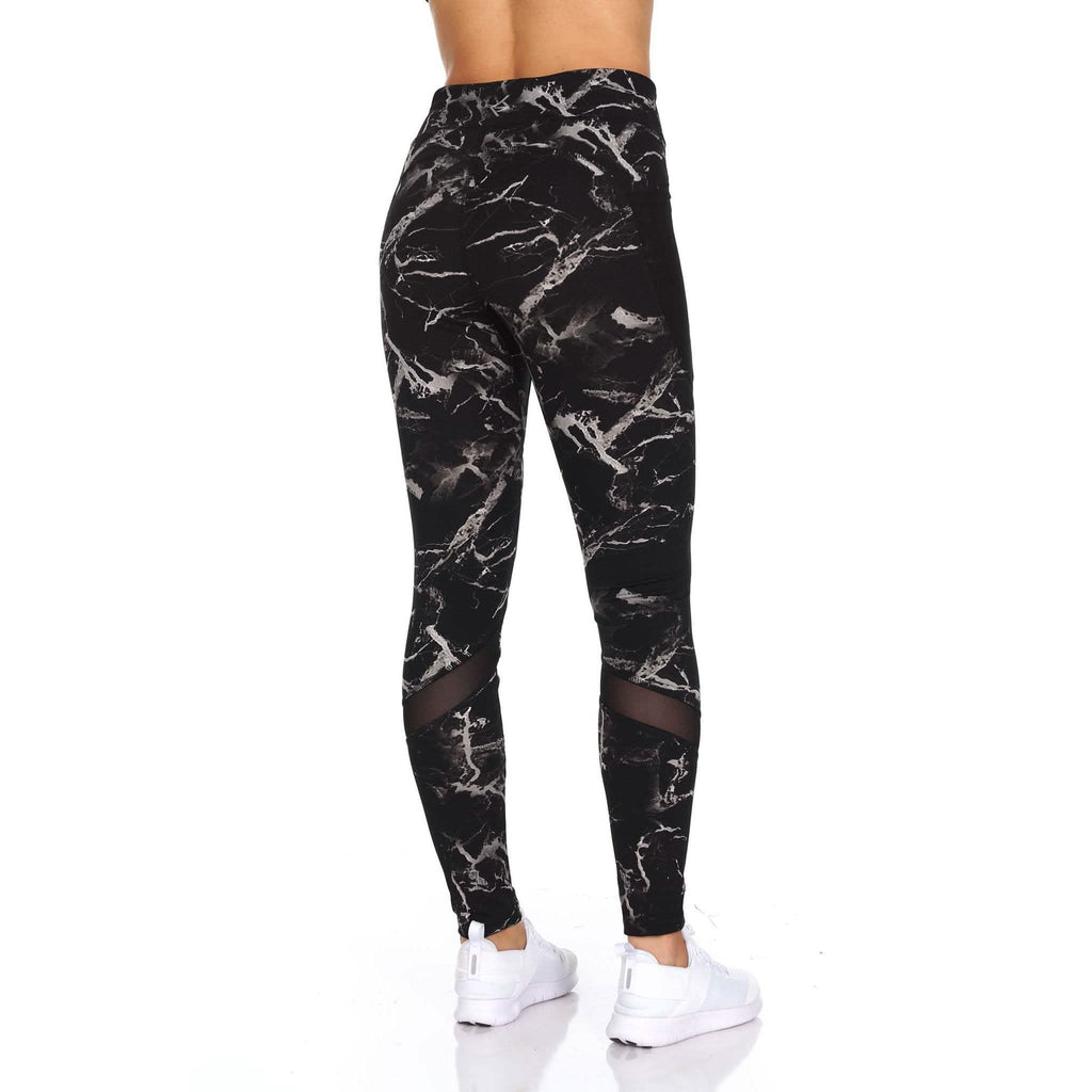 Legging pleine longueur taille haute avec poches pour femme