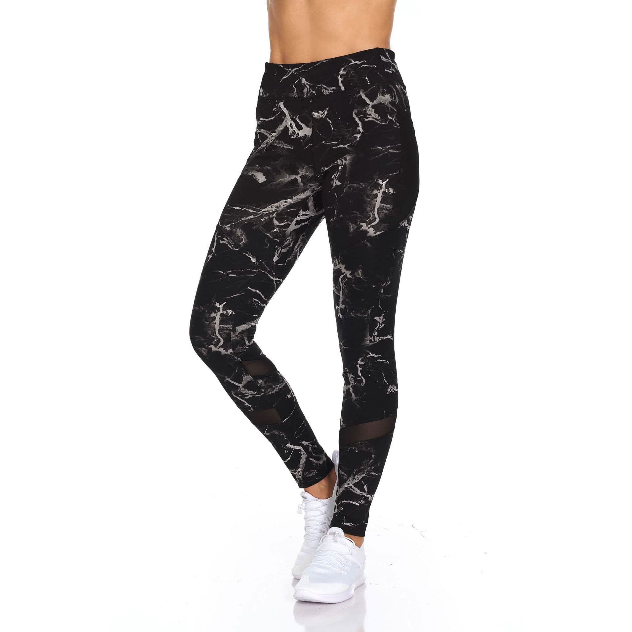 Legging pleine longueur taille haute avec poches pour femme