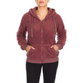 Sweat-shirt à capuche Sherpa pour femme, intérieur et extérieur