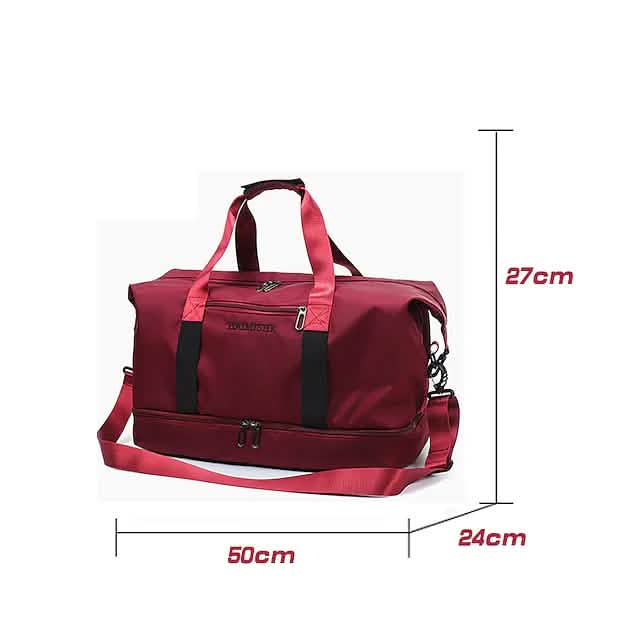 Sac fourre-tout imperméable en tissu Oxford grande capacité pour femme