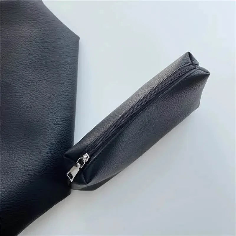 Grands cabas pour femmes Sac à bandoulière en cuir PU souple Sac à main Hobo Sac à poignée supérieure décontracté pour les voyages et le travail