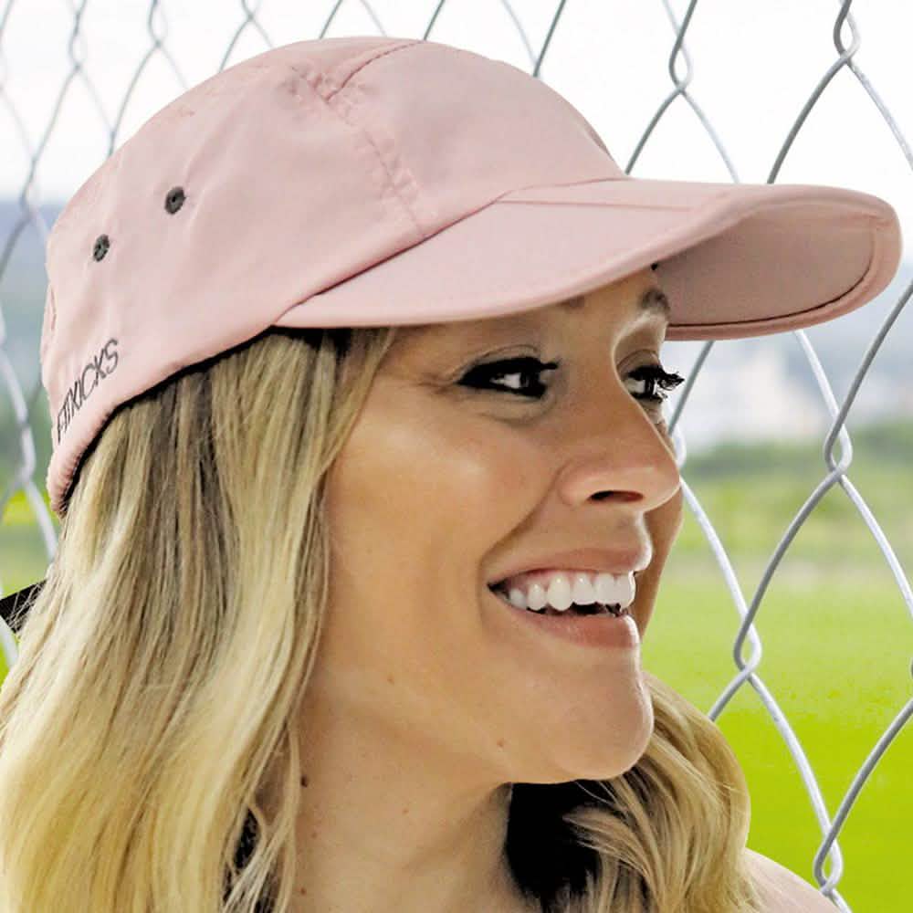 Casquette de sport pliable légère et respirante pour femme