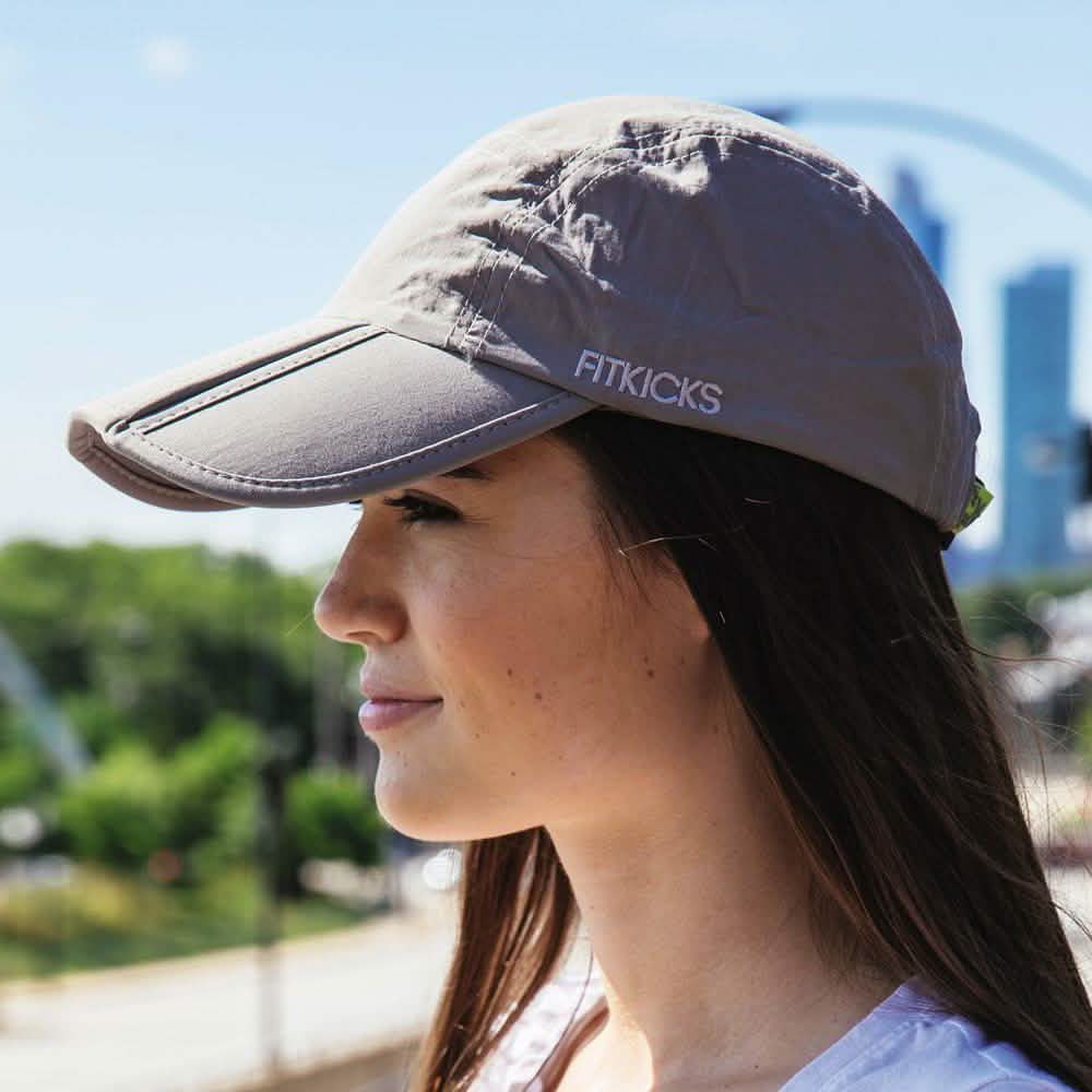 Casquette de sport pliable légère et respirante pour femme