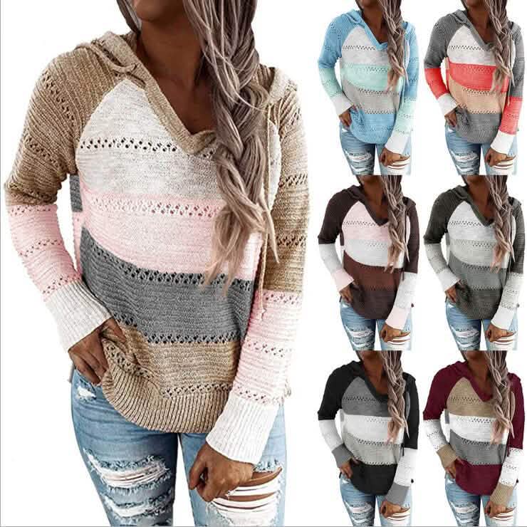Sweat à capuche en maille léger et respirant pour femme