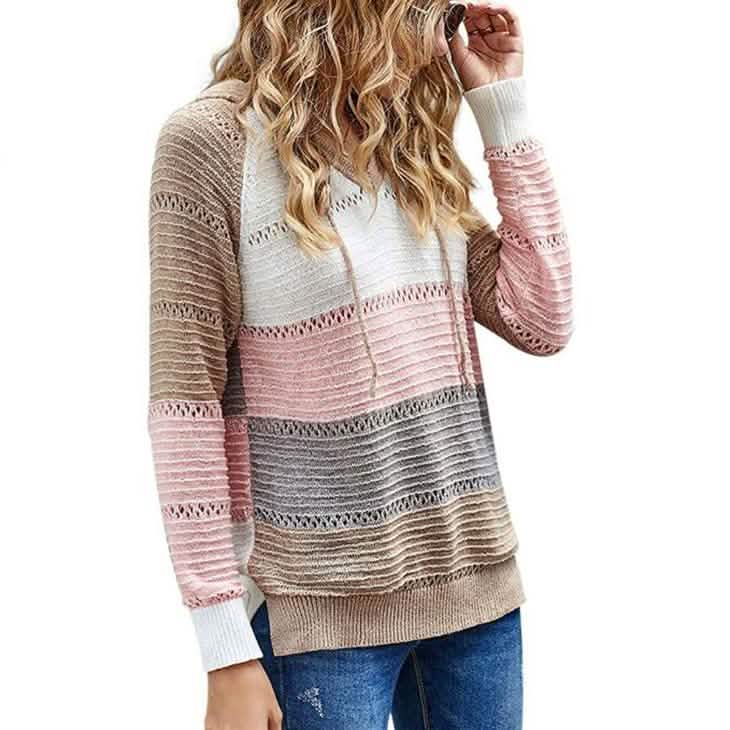 Sweat à capuche en maille léger et respirant pour femme