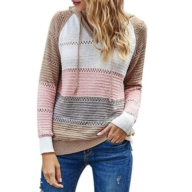 Sweat à capuche en maille léger et respirant pour femme