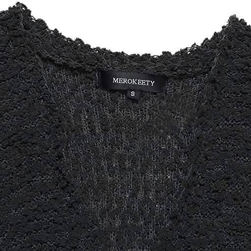 Manteau en tricot épais doux à manches longues pour femmes