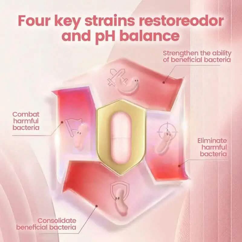 Gélules de vitamines probiotiques pour femmes