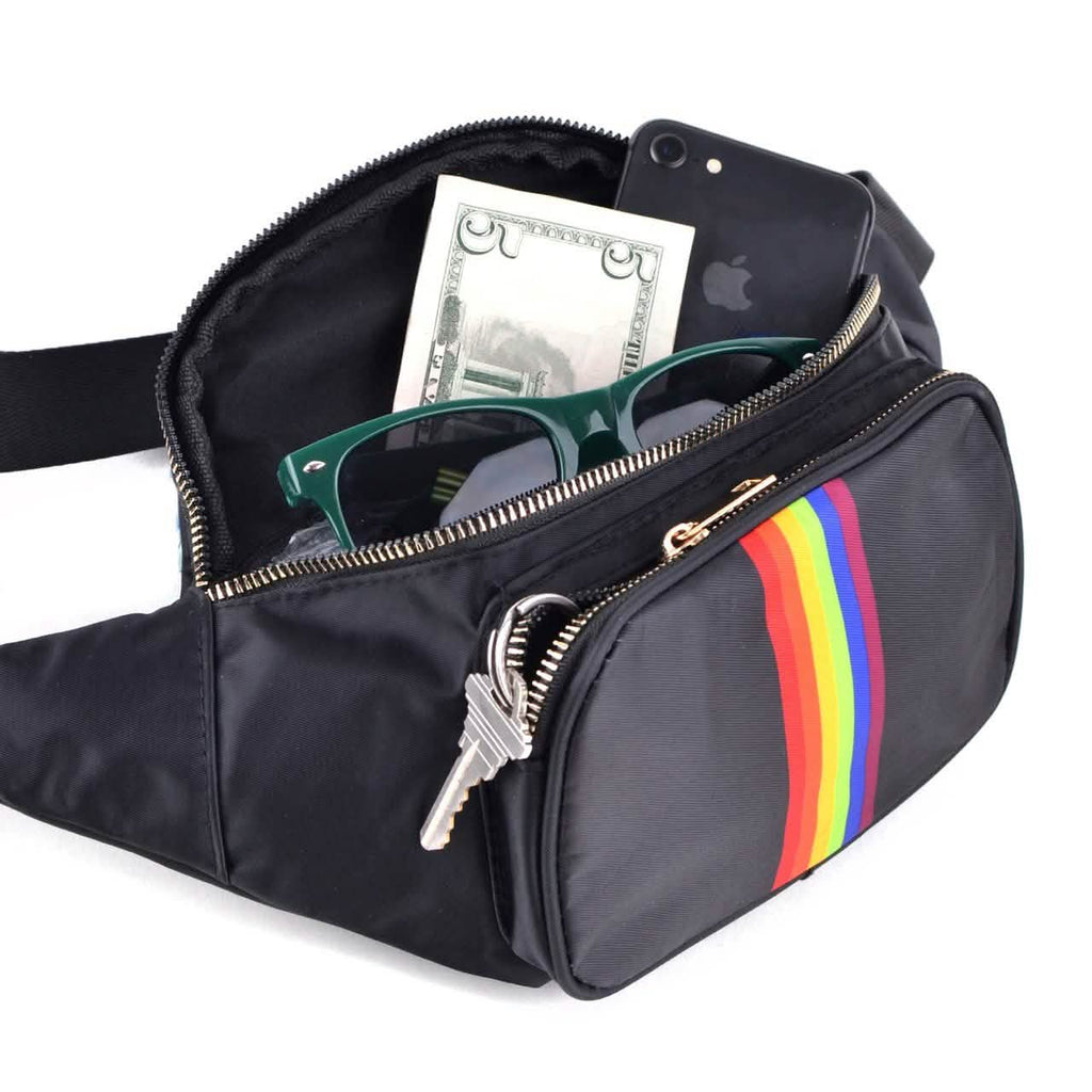 Sacs banane arc-en-ciel pour femmes