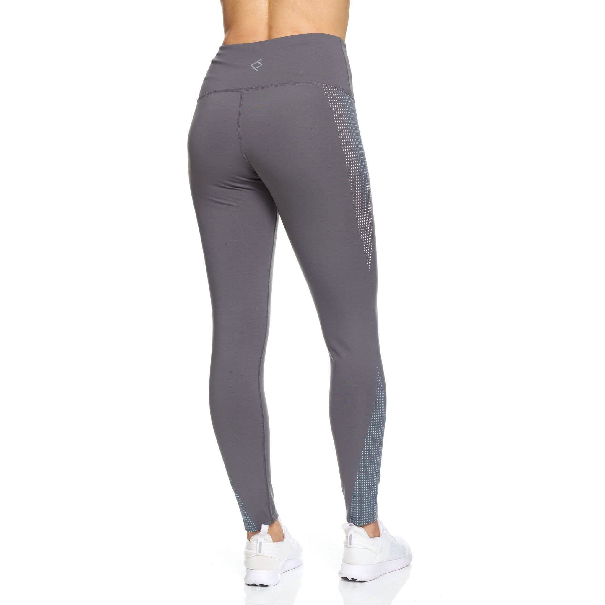 Legging Femme Taille Haute Longueur Cheville avec Points en Caoutchouc