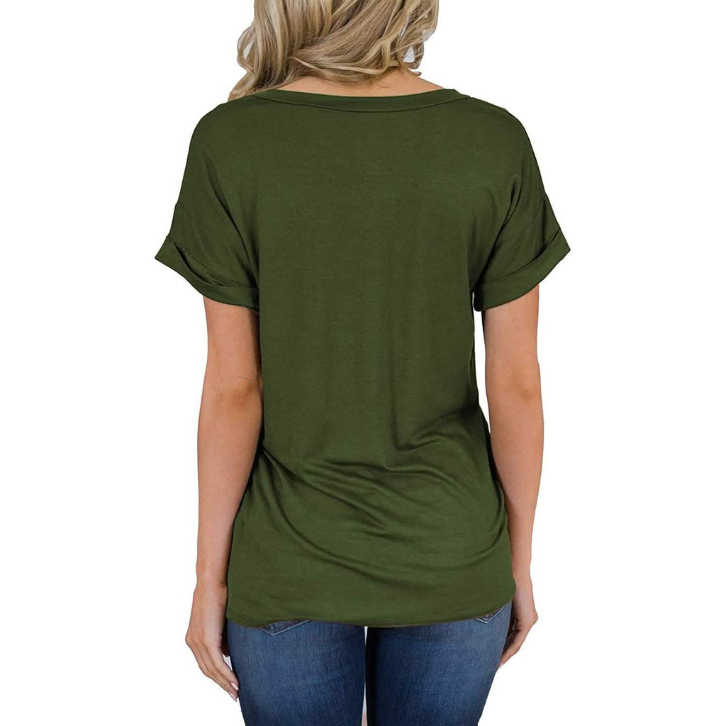 T-shirts d'été amples et décontractés à manches courtes pour femmes