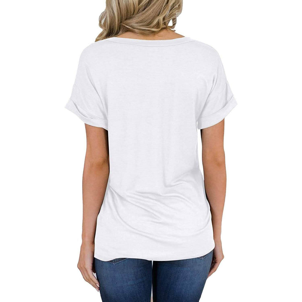 T-shirts d'été amples et décontractés à manches courtes pour femmes