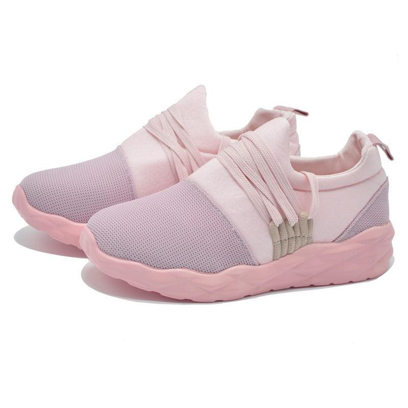 Baskets Femme Décontractées Respirantes Chaussures de Sport Automne Nouvelles Baskets Vulkanisées à Lacets Chaussures de Marche en Plein Air Course Baskets de Tennis Femme Amortissantes Respirantes
