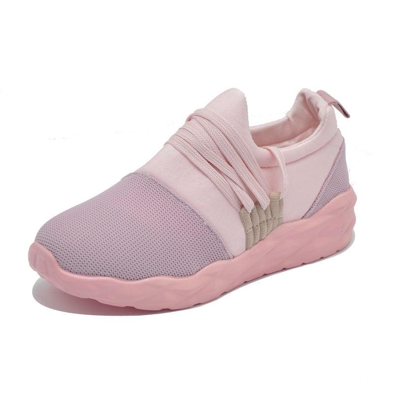 Baskets Femme Décontractées Respirantes Chaussures de Sport Automne Nouvelles Baskets Vulkanisées à Lacets Chaussures de Marche en Plein Air Course Baskets de Tennis Femme Amortissantes Respirantes