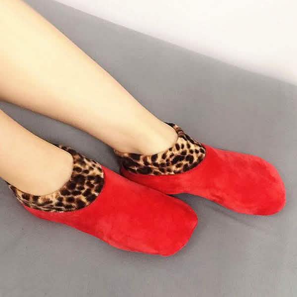 Chaussettes Pantoufles Douces en Peluche pour Femmes