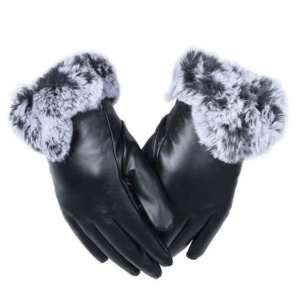 Gants en cuir souple pour femme