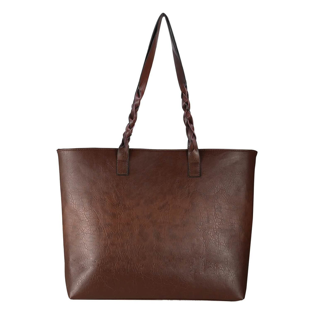 Sac cabas souple en cuir pour femme