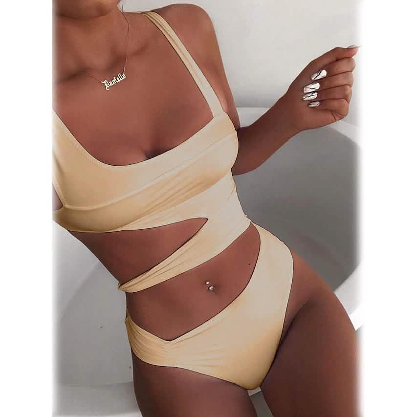 Maillot de bain une pièce bikini pour femme