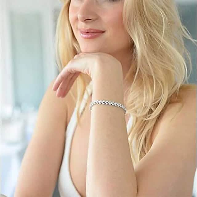 Bracelet en cristal de tennis pour femme