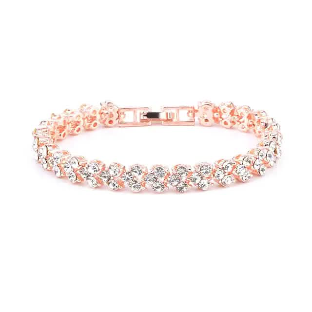 Bracelet en cristal de tennis pour femme