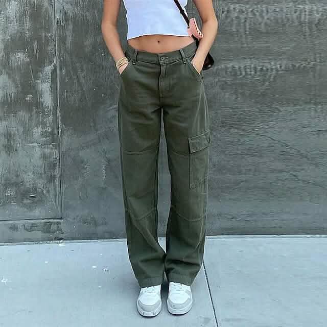 Pantalon Cargo Femme