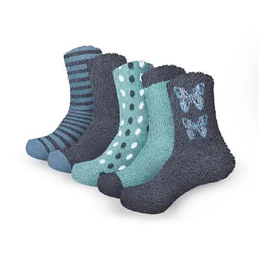 Chaussettes Crew Ultra-Douces, Chaudes et Moelleuses pour Femme