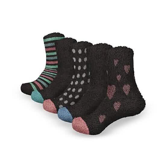 Chaussettes Crew Ultra-Douces, Chaudes et Moelleuses pour Femme