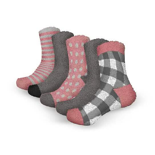 Chaussettes Crew Ultra-Douces, Chaudes et Moelleuses pour Femme