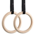 Anneaux de gymnastique en bois